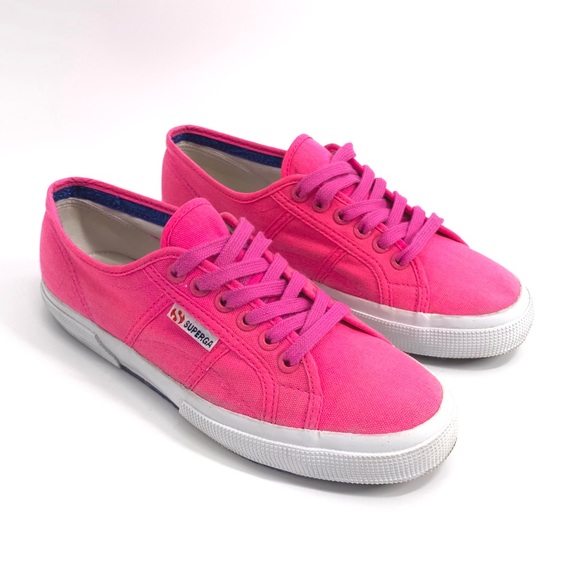 Superga Shoes - SUPERGA COTU Classic Sneaker Womens 9 Neon Pink